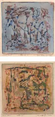 John Drawbridge, Mood I and II, two unique prints
