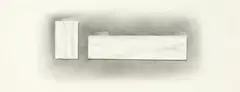 Martin Ball, Study of Two Sheets of Paper, graphite on paper