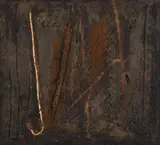 Peter Robinson, Untitled, oil and bitumen on board