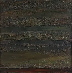Rudolf Gopas, Untitled from the Galactic Series, oil on board