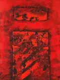 John Winch, Untitled, mixed media on paper