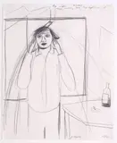 Jeffrey Harris, Do you know the way to Golgotha?, graphite on paper