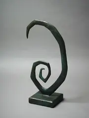 The Tableaux by Paul Dibble, cast bronze, 1/5, sold Jun 2022