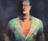 Elizabeth Rees, The Observer, oil on canvas