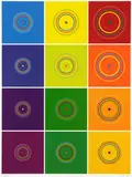 Michael Smither, The Colours of 12 Sounds, screenprint, 11/60