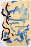 Stella Corkery, Pen and Pencil, oil on canvas, 2013