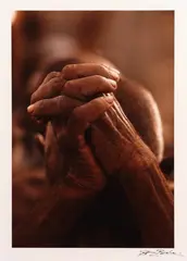 Praying for the Monsoon Rains by Brian Brake, chromogenic colour print, sold Jun 2022