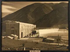George Chance, The Waitaki Hydro, black and white photograph