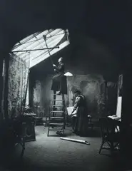 James McAllister, The photographers studio, Stratford, 1905, 1905, black and white photo