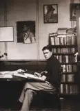 Laurence Baigent, Portrait of Leo Bensemann, gelatin silver print