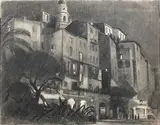 John Weeks, Menton by night, South of France
