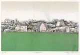 Stanley Palmer, Norfolk Farm, bamboo engraving, 42/60