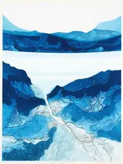 Bonnie Quirk, Waiheke, etching, 29/50