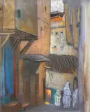 John Weeks, Untitled - Moroccan street scene