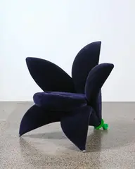 A rare ‘Getsuen’ Lily Chair by Masanori Umeda, original manufacturer’s label to underside, sold Jun 2022
