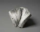 Large Earth Book by Len Castle, white earthenware with black staining (potter’s proof), sold Jun 2022