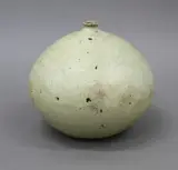 Len Castle, Specimen vase, stoneware with speckled matt grey glaze