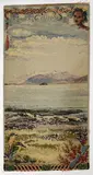 Taupo, New Zealand souvenir floor rug by Brendan Hartwell for Feltex Carpets Nz Ltd, no. 3 of the ‘Riccarton’ series, offered Jun 2022