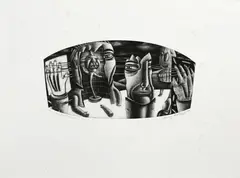 Jennifer Dolezel, The Sun Stolen, set of six mezzotints in original box, each numbered 17/30