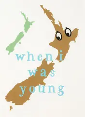 Gavin Hurley, When I was young, paper collage