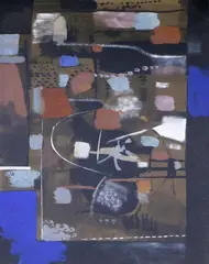 Keith Patterson, Still Life, gouache on paper