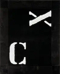 Leon van den Eijkel, Commandment X, Lacquer on MDF board