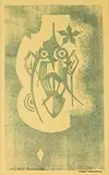James Turkington, Abstract Design Study, woodblock print