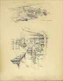 Peter McIntyre, Antarctica, Scott's Hut at Cape Evans