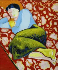 Tom Mutch, Raywin, oil on board