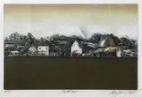 Stanley Palmer, Norfolk Farm, bamboo engraving, artist's proof