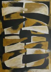 Trevor Pye, Untitled, acrylic on paper, 1995