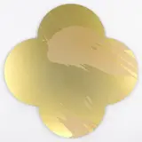 Max Gimblett, Remembrance, silkscreen on lacquered brass quatrefoil