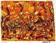 Dean Buchanan, Dead Wood, ink and watercolour on paper