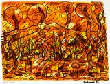 Dean Buchanan, Dead Wood, ink and watercolour on paper