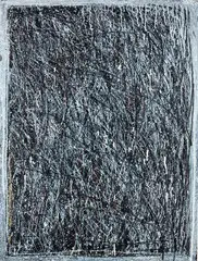 Robert McLeod, Untitled - Abstract Composition, charcoal, graphite and acrylic on paper