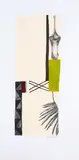 Dagmar Dyck, Untitled (Green), mixed media on paper