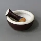 Paul Winspear, Mortar and pestle, flambe glazed porcelain
