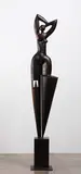 Paul Dibble, Geometric Figure I, cast bronze, 1/3