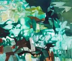 Louise Henderson, Untitled, oil on board