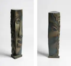 Terry Stringer, The Head is a Theatre of Dreams, cast bronze, 10/10