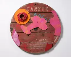 Donald Sinclair Driver, Open Planes, mixed media and acrylic paint