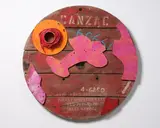 Donald Sinclair Driver, Open Planes, mixed media and acrylic paint