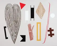 Chris Heaphy, Tengawai, acrylic and oilstick on canvas
