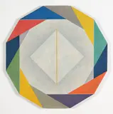 Roy Good, Duodecagon Study No. 3, oil on canvasboard