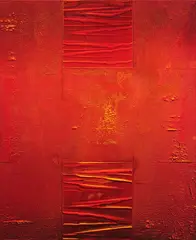 Prometheus by Mervyn Williams, acrylic on canvas, sold Dec 2021