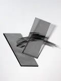 Neil Dawson, Switch, acrylic on wire mesh (1985)