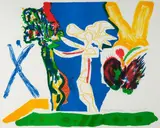 Pat Hanly, Butterfly Vacation, screenprint, 3/55, A.P.