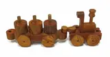 Bill Hammond, Untitled (Train), carved wood, two parts