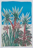Claudia Pond Eyley, Cabbage Tree and Sky, screenprint, 98/106