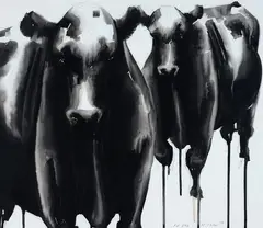 Mike Petre, Field Study 234, ink, graphite, oil and acrylic on paper